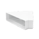 Horizontal (Hard) 45° Bend – 110 x 54mm