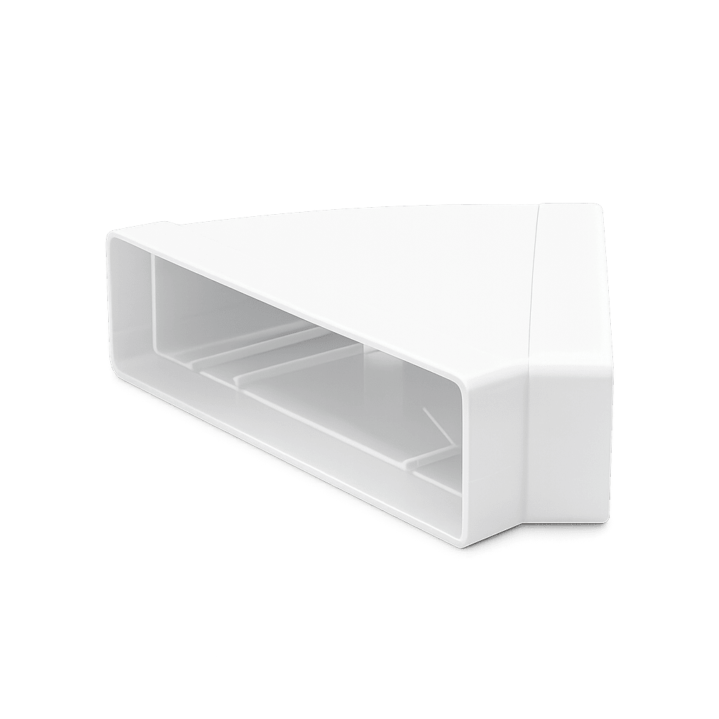 Horizontal (Hard) 45° Bend – 110 x 54mm