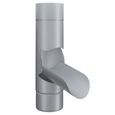 Lindab FUTK Adjustable Shoe - Versatile Rainwater Diverter