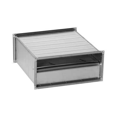 LRLB Rectangular Straight Low-built Silencer