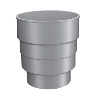 Lindab MRT Drain Connector - High-Density Polythene