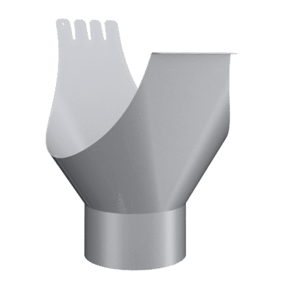 Lindab OK Gutter Outlet - 150mm & 190mm