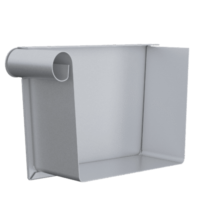 RTGV Rectangular Stop End Left - 140mm