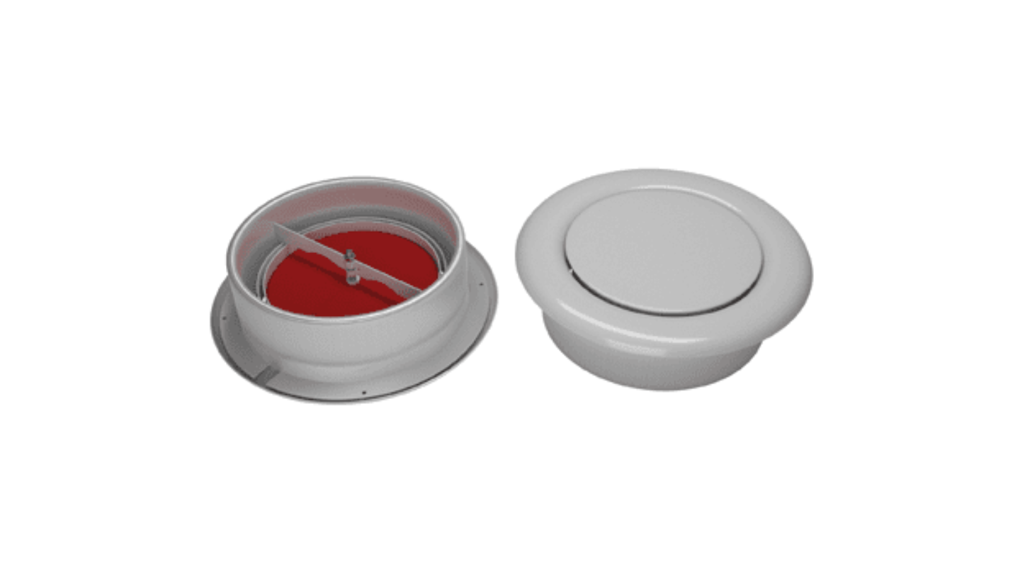 Lindab FREV Fire Rated Extract Valve - Multiple Sizes